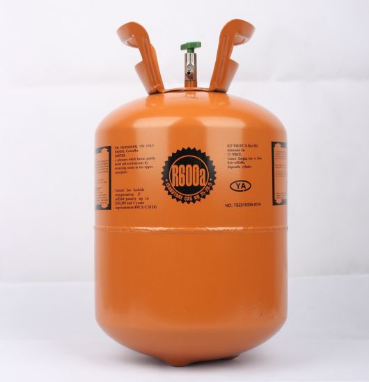 Venta popular de fábrica 6.5 kg de refrigerante isobutano R600A