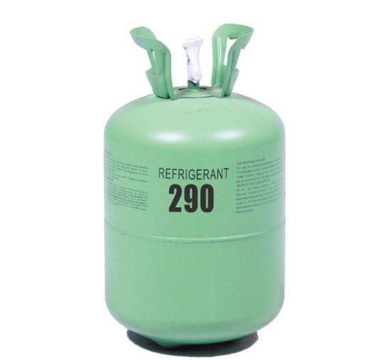 El refrigerante de hidrocarburos r290 de botella de 5 kg se vende en todo el mundo