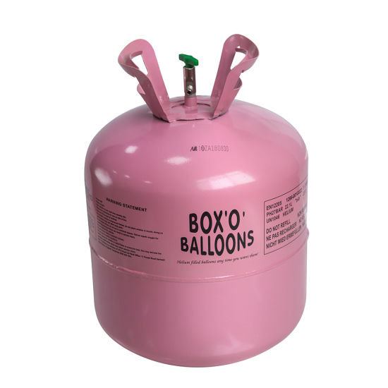 Cilindro de gas de helio de 13.4L 18bar con certificación CE de producción en fábrica para globos