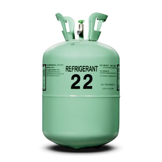 Exportación de 15 años, cilindro de gas refrigerante R22 de 13,6 kg / 30 lb