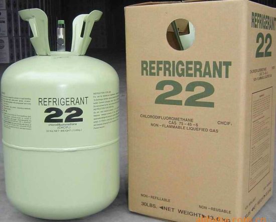 Cilindro desechable de 13,6 kg de refrigerante de venta de fábrica R22