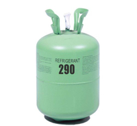 El aire acondicionado utiliza gas refrigerante propano nuevo R290