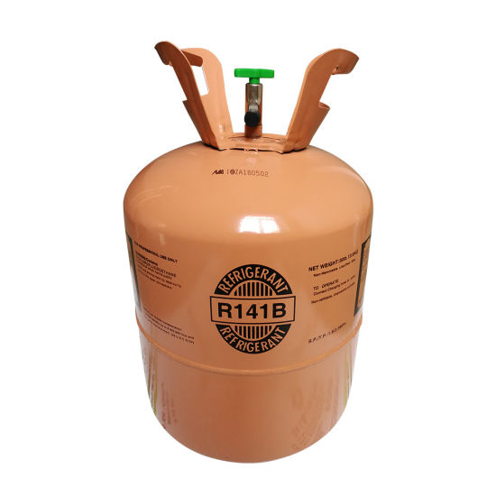 13.6kg gas refrigerante disponible R141b del freón del cilindro de la entrega rápida
