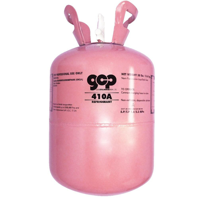 Introducción del cilindro de 11.3 kg R410A Gas refrigerante