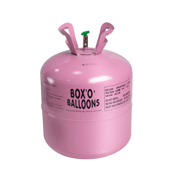 Cilindro de gas de helio de 13.4L 18bar con certificación CE de producción en fábrica para globos