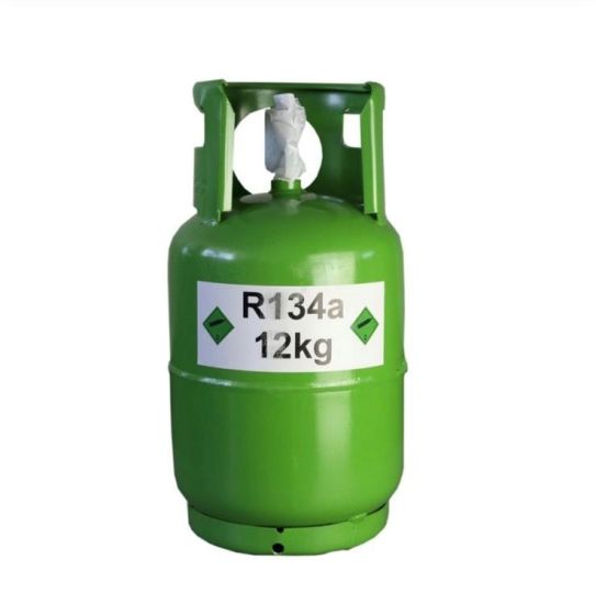 R134A Freón refrigerante tiene poco daño al medio ambiente.
