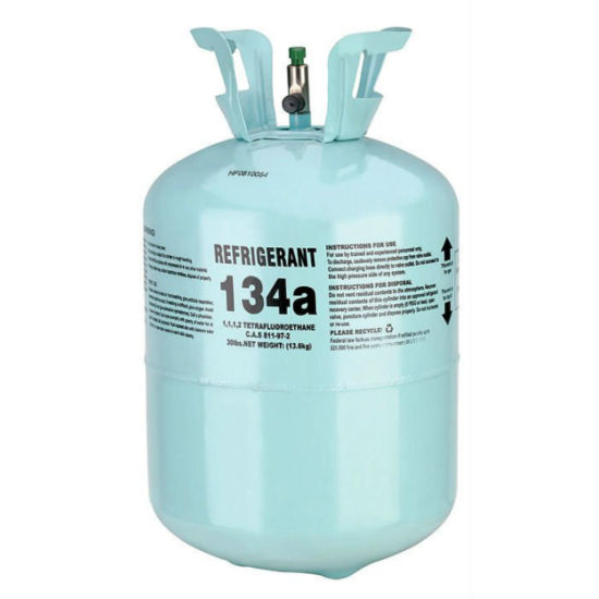Cilindro desechable 13,6 kg 30 libras de gas refrigerante R134A